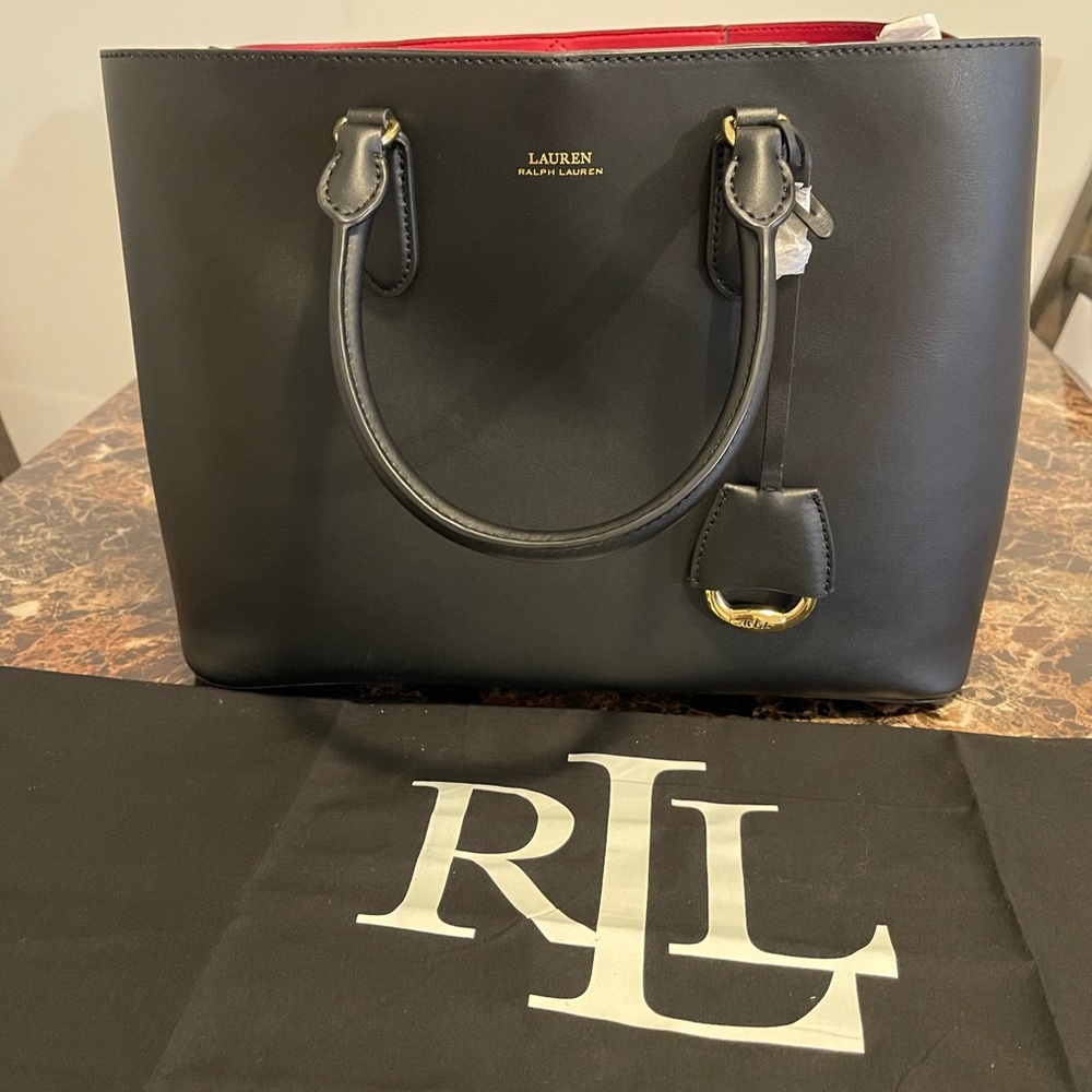 Brand new Ralph lauren leather tote bag.